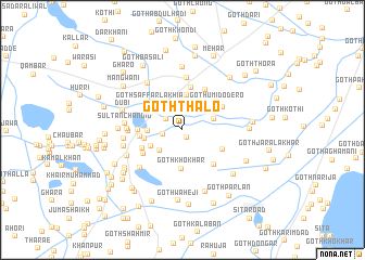 map of Goth Thalo