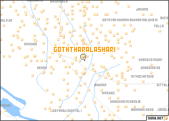 map of Goth Thara Lashāri