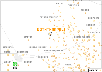 map of Goth Tharpāli