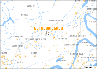 map of Goth Ubāio Gado