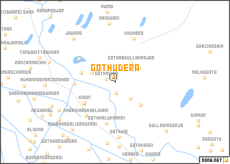 map of Goth Udera