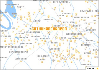 map of Goth Umar Chanron