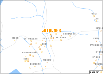 map of Goth Umar