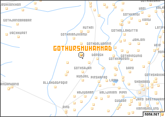 map of Goth Urs Muhammad