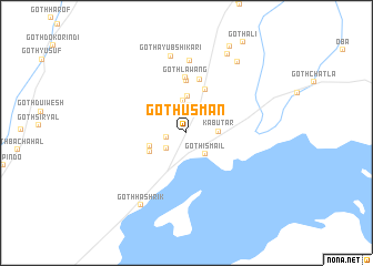 map of Goth Usmān