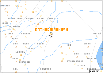 map of Goth Wabi Bakhsh