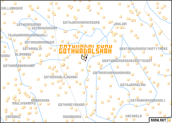 map of Goth Wadal Shāh