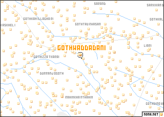 map of Goth Waddādāni