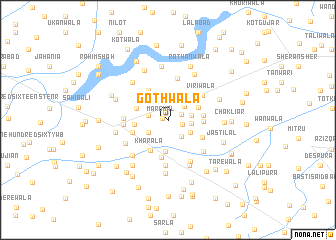 map of Gothwāla