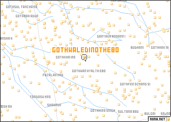 map of Goth Waledīno Thebo