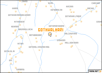 map of Goth Walhāri