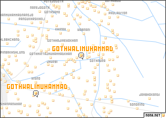 map of Goth Wali Muhammad