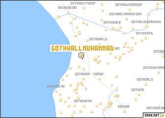 map of Goth Wall Muhammad