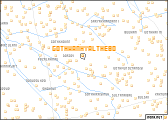 map of Goth Wanhyal Thebo