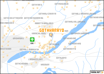 map of Goth Warayo