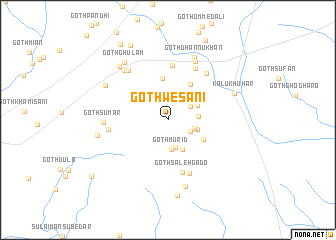 map of Goth Wesāni