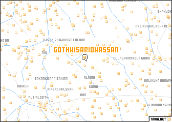 map of Goth Wisārio Wassān
