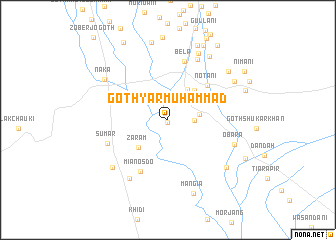 map of GothYār Muhammad