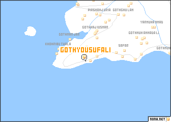 map of Goth Yousuf Ali