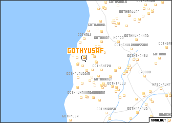 map of Goth Yūsaf