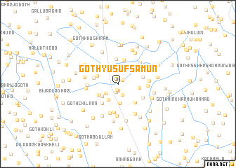 map of Goth Yūsuf Samun