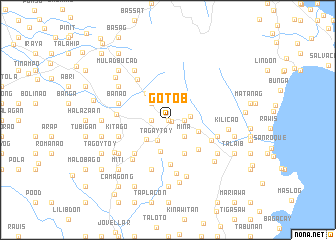 map of Gotob