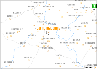 map of Gotongouiné