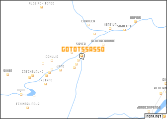 map of Gotótssasso