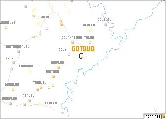 map of Gotouo