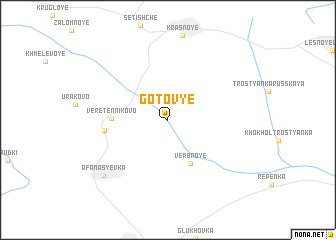 map of Gotov\