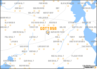 map of Gottåsa