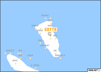 map of Gotta