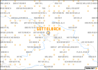 map of Göttelbach