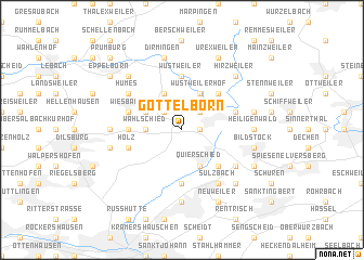 map of Göttelborn