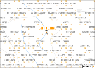 map of Gottenau