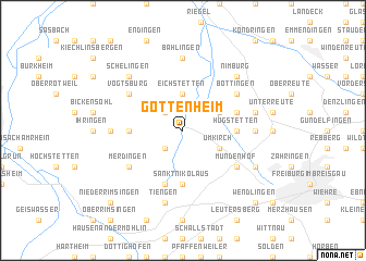 map of Gottenheim