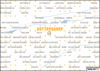 map of Göttersdorf