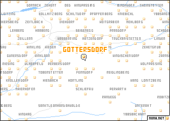 map of Göttersdorf