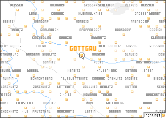 map of Gottgau