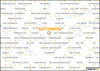 map of Gotthaming