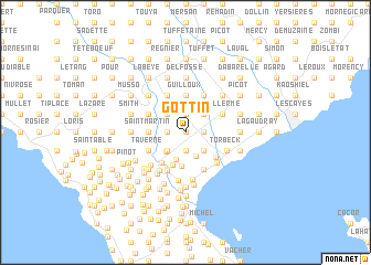 map of Gottin