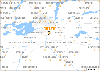 map of Göttin