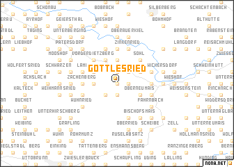map of Gottlesried