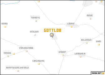 map of Gottlob