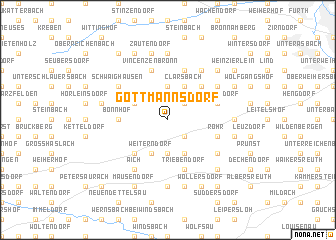 map of Gottmannsdorf