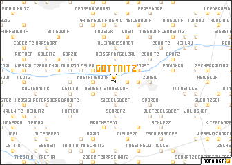 map of Göttnitz