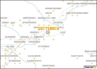 map of Gottsbach