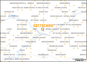 map of Göttschied