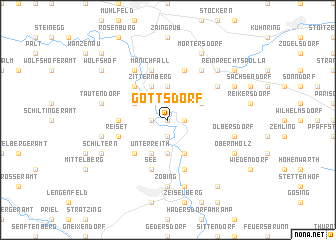 map of Gottsdorf