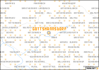 map of Gottsmannsdorf